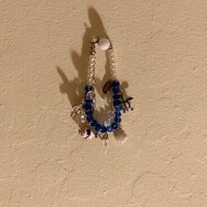 Blue&White Ocean Charm bracelet LABOR DAY SALE